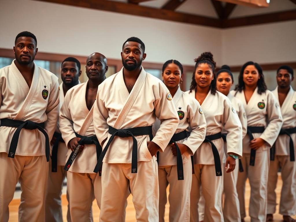 Promotion historique de 12 nouveaux ceintures noires