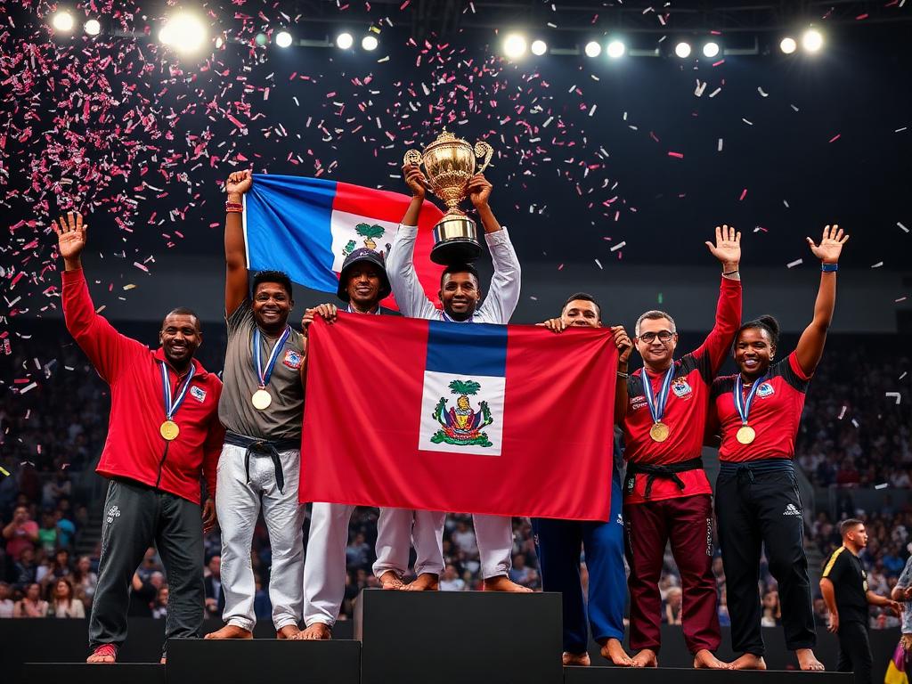 Haïti remporte 7 médailles au Pan American Open